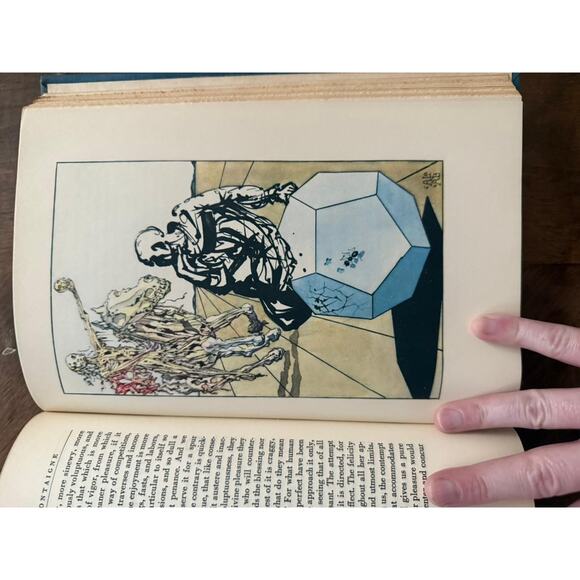 ESSAYS OF MICHEL DE MONTAIGNE, 1947. ILLUSTRATED, HAND SIGNED/NUMBER 590/1000 - Picture 10 of 16